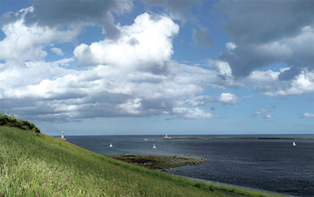 Lighthouse Guest House Whitley Bay Esterno foto